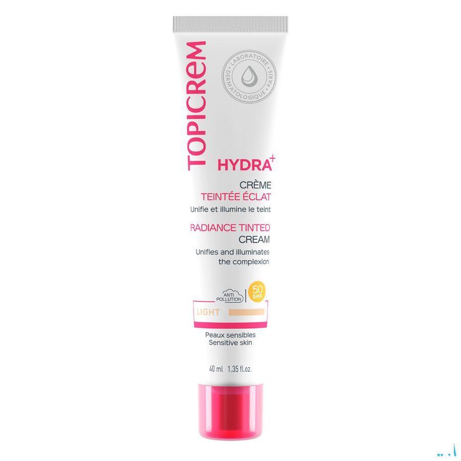 Topicrem Hydra+ Getinte Cr Eclat Licht 40 ml