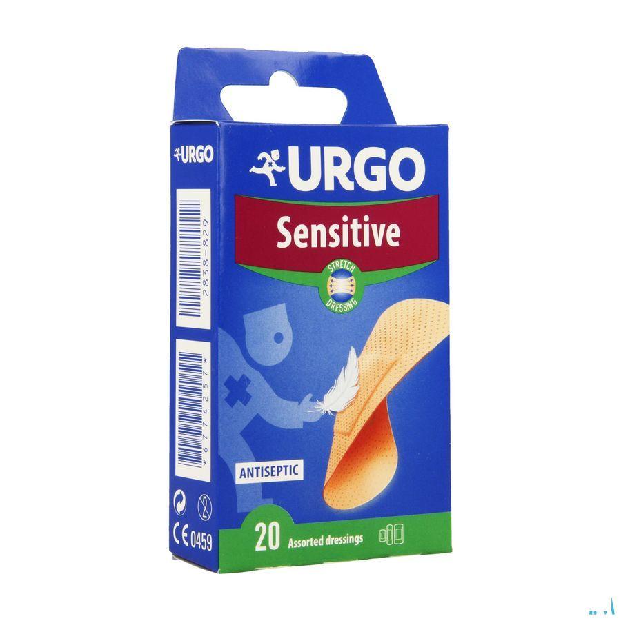 Urgo Sensitive Pleister Stretch 20x72mm + 20x40mm 20  -  Urgo Healthcare