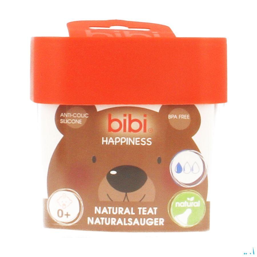 Bibi Zuigspeen Happiness Fles 0 +   -  Credophar