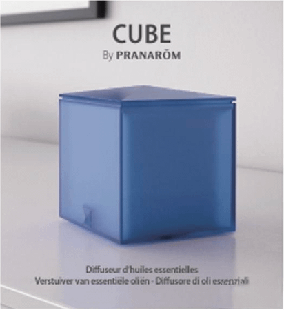 Verstuiver Cube Blauw  -  Pranarom