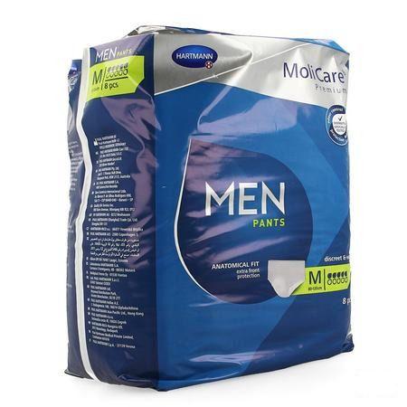 Molicare Premium Men Pants 5 Drops M 8  -  Hartmann