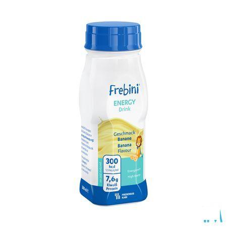 Frebini Energy Drink Enfant Banane Flacon 4x200 ml  -  Fresenius