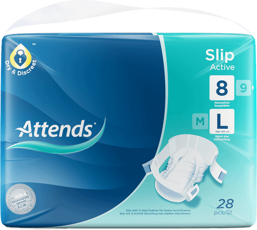 Attends Slip Active 8L 28  -  Attends