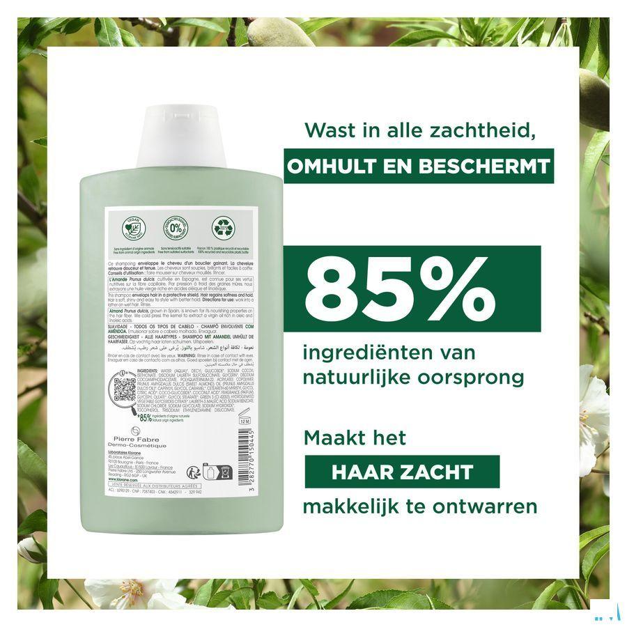Klorane Capil. Shampoo Omhullend Amandel 200 ml
