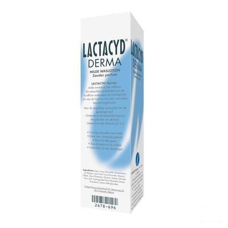 Lactacyd Derma Wasemuls zonder zeep 250 ml