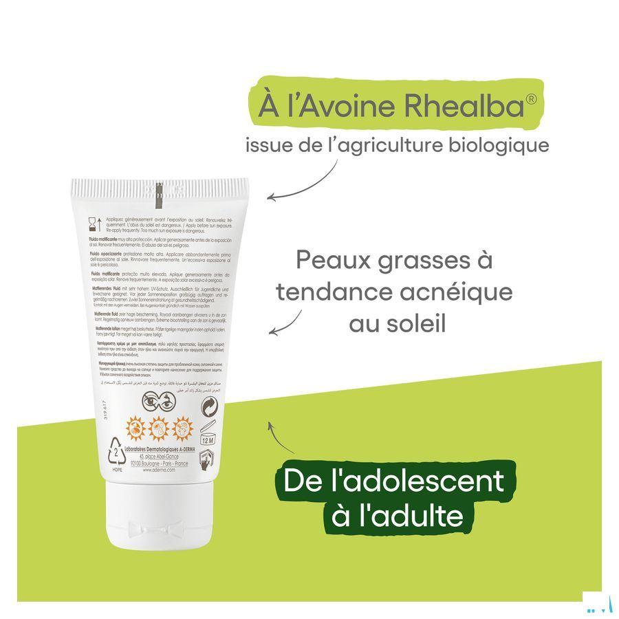 Aderma Protect Ac Fluide Matterend Spf50+ 40 ml
