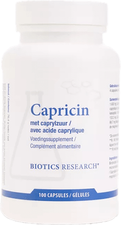 Biotics Capricin 100 gélules  -  Energetica Natura