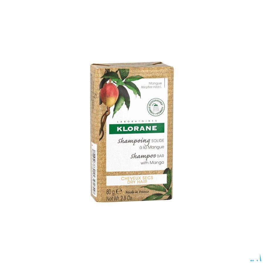 Klorane Capilaire Shampooing Solide Mangue 80G
