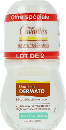 Roge Cavailles Deodorant Dermato Roll-on 2x50 ml