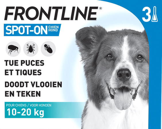 Frontline Spot On Hond 10-20kg et 3x1,34 ml