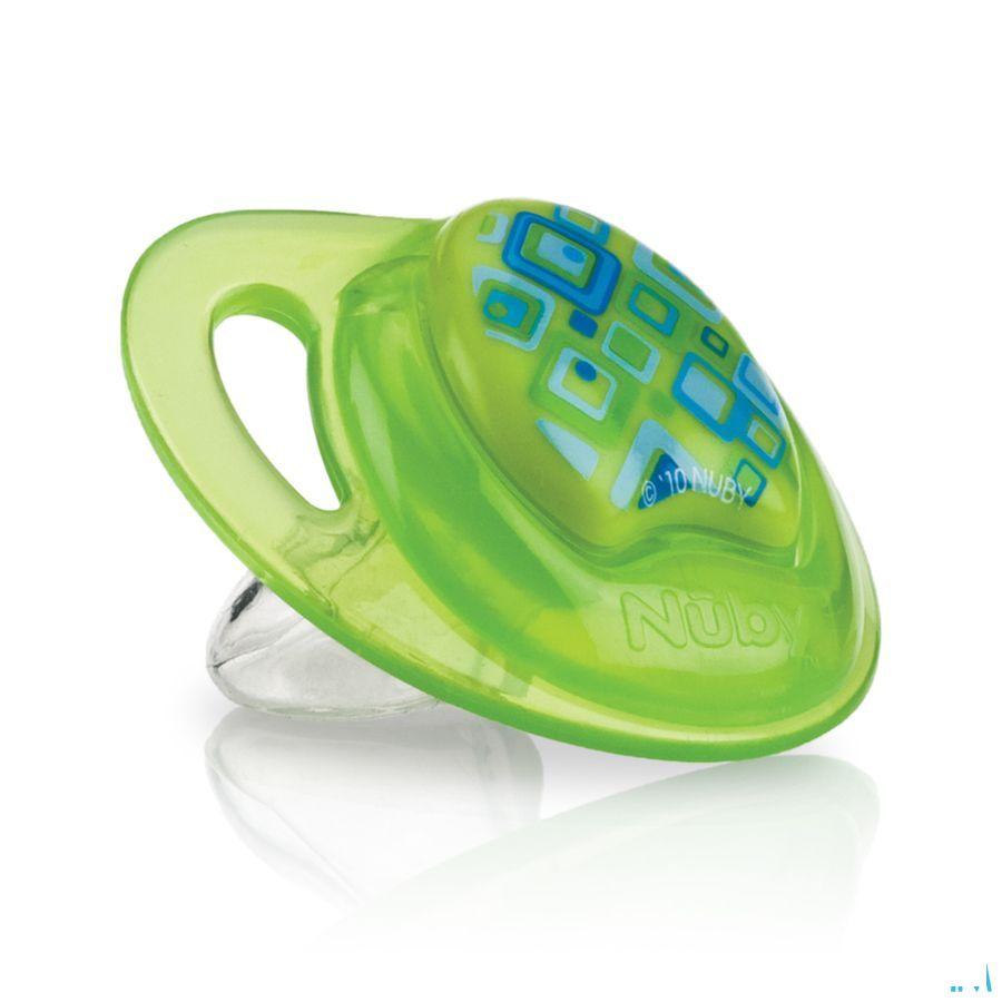 Nuby Prismac Orthodontische Fopspeen - 6-18m  -  New Valmar