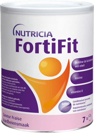 Fortimel Powder Aardbei 280 g  -  Nutricia