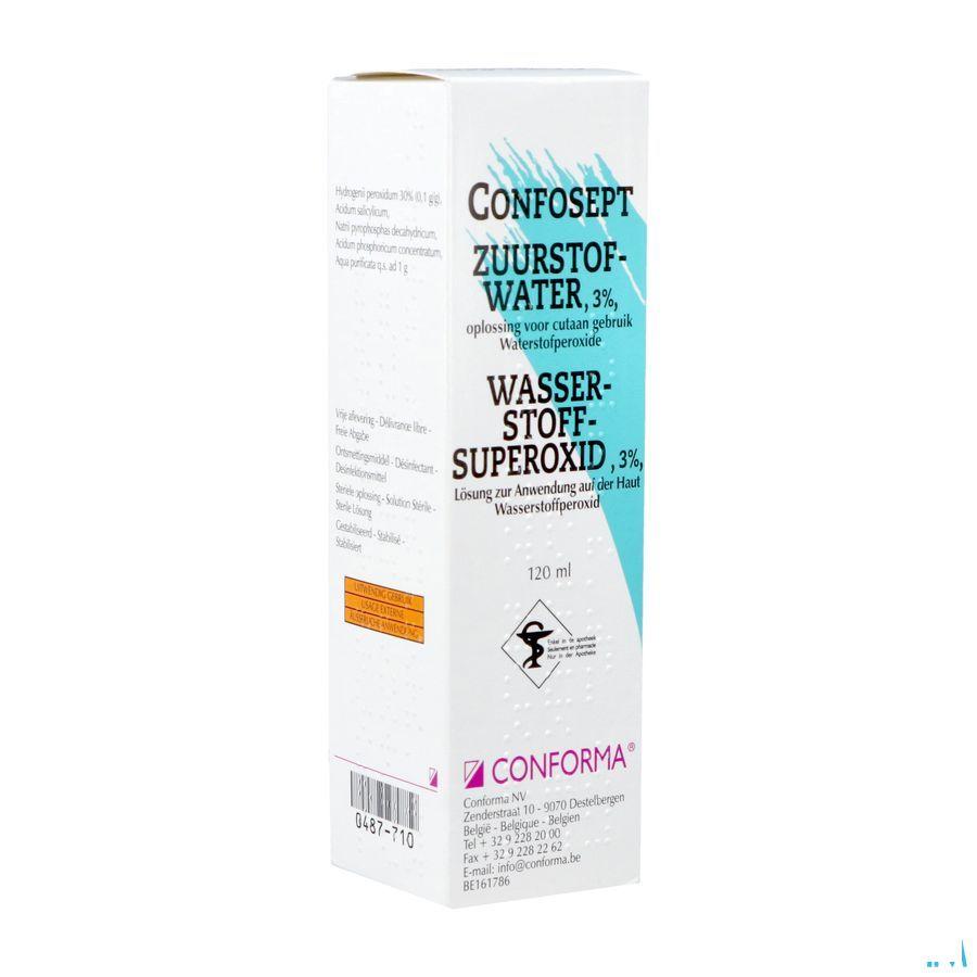 Confosept Zuurstofwater 1 X 120 ml
