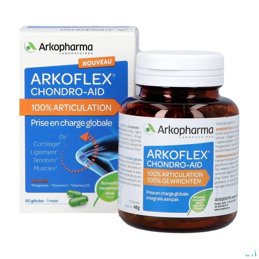 Arkoflex Chondro-Aid 100% Articulations Caps 60  -  Arkopharma