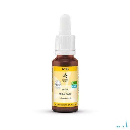 Bachbloesem Bio Nr 36 Wild Oat 20 ml  -  Eureka Pharma