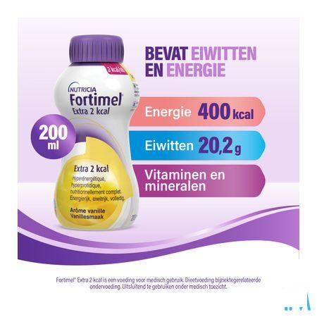 Fortimel Extra 2Kcal Fruits Foret 4X200 ml  -  Nutricia