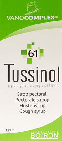 Vanocomplex N61 Tussinol Siroop 150 ml  -  Unda - Boiron