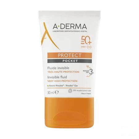 Aderma Protect Pocket Fluide Onzichtbare Ip50 + 30 ml  -  Aderma