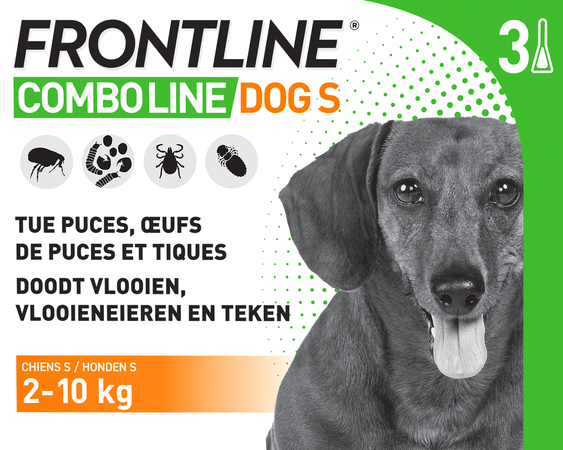 Frontline Combo Line Dog S 2-10kg 3x0,67ml