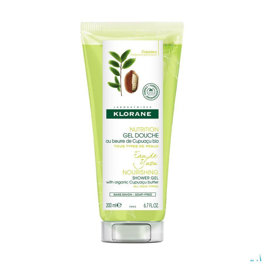 Klorane Corps Gel Douche Eau Yuzu 200 ml
