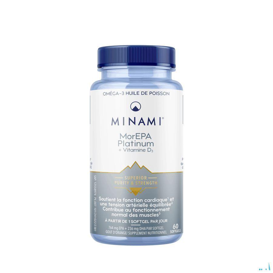 Minami Morepa Platinum Vitamine D3 Caps 60