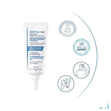 Ducray Kertyol Pso Concentraat 100ml  -  Ducray 