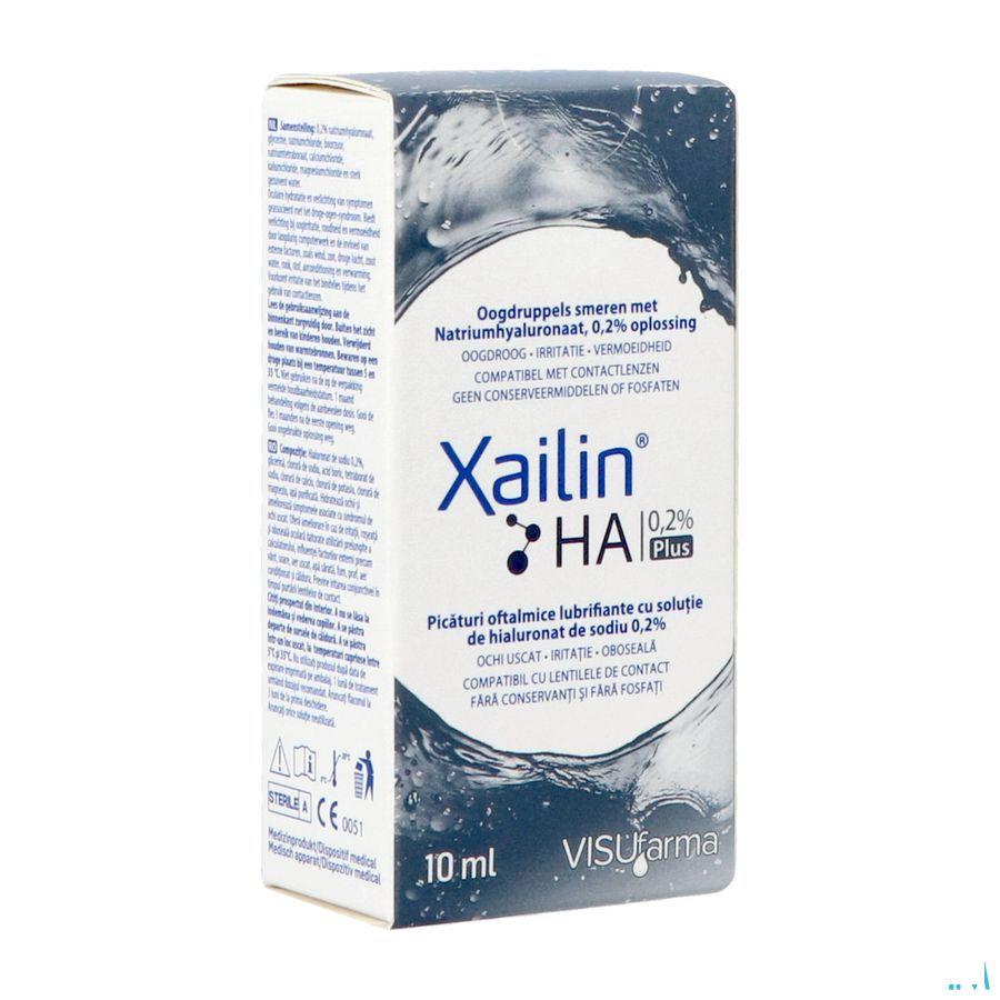 Xailin Ha 0,2% + Fl 10 ml