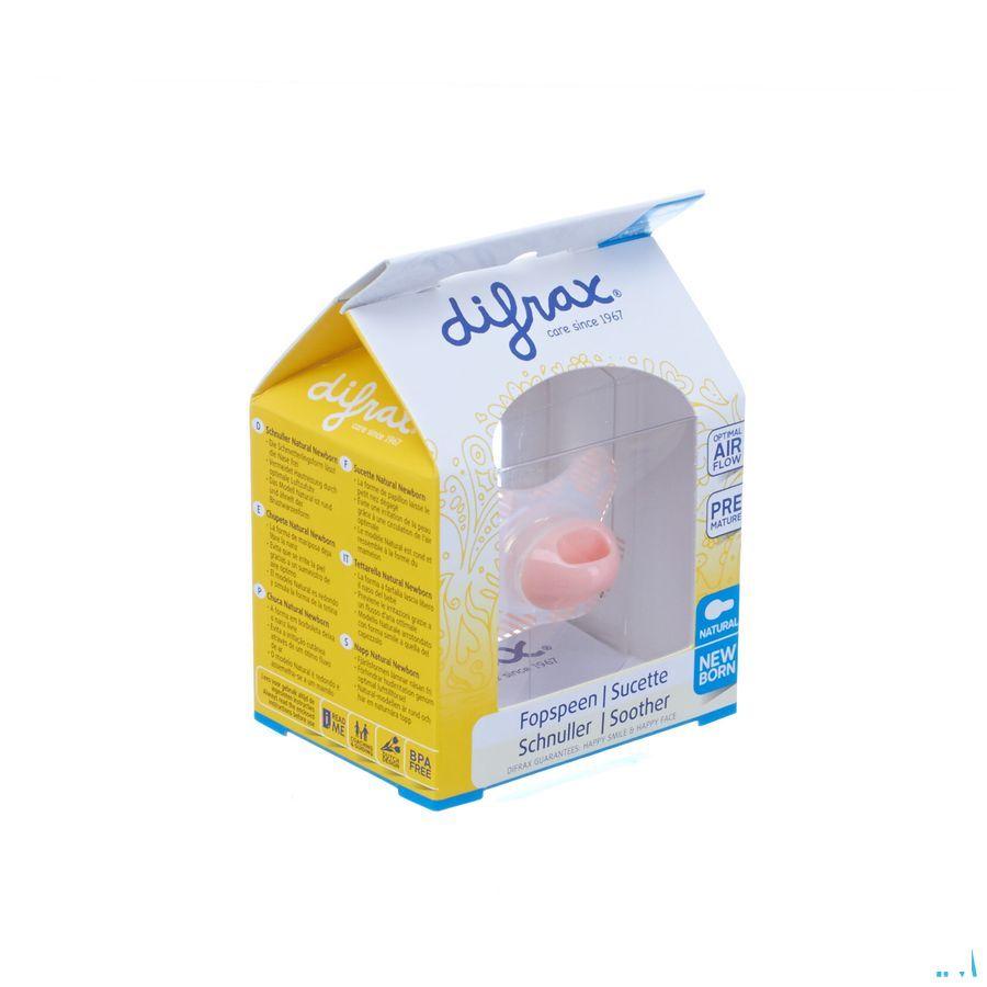 Difrax Fopspeen Natural Newborn  -  Difrax