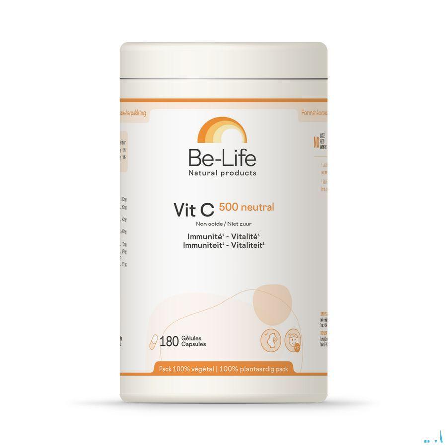 Vit C 500 Neutral Be Life Caps 180