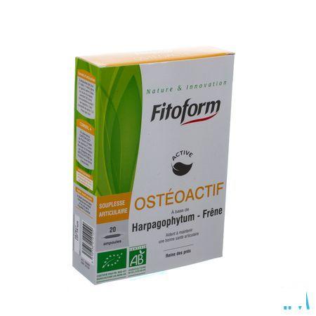 Osteoactif Bio Ampoule 20x10 ml Fitoform  -  Bioholistic Diffusion