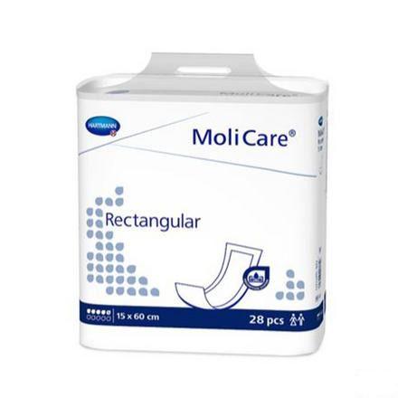 Molicare Rectangular 5 Drops 28  -  Hartmann