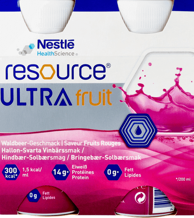 Resource Ultra Fruit Saveur Fruits Rouges 4X200 ml
