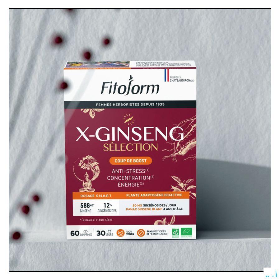 Ginseng Tabletten 60 Fitoform  -  Bioholistic Diffusion
