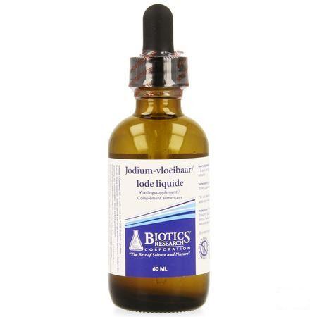 Biotics Jodium-vloeibaar 60 ml  -  Energetica Natura