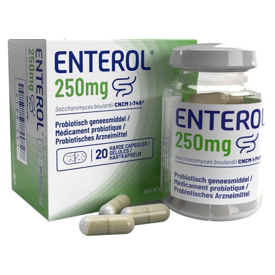 Enterol 250 mg Capsule Harde Dur 20 X 250 mg