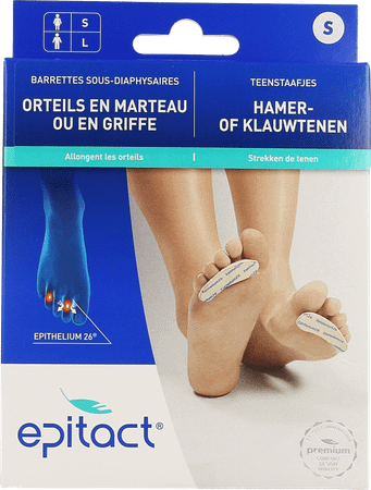 Epitact Hamerteen-klauwteen Vrouw Gel Sil 1paar  -  Millet Innovation