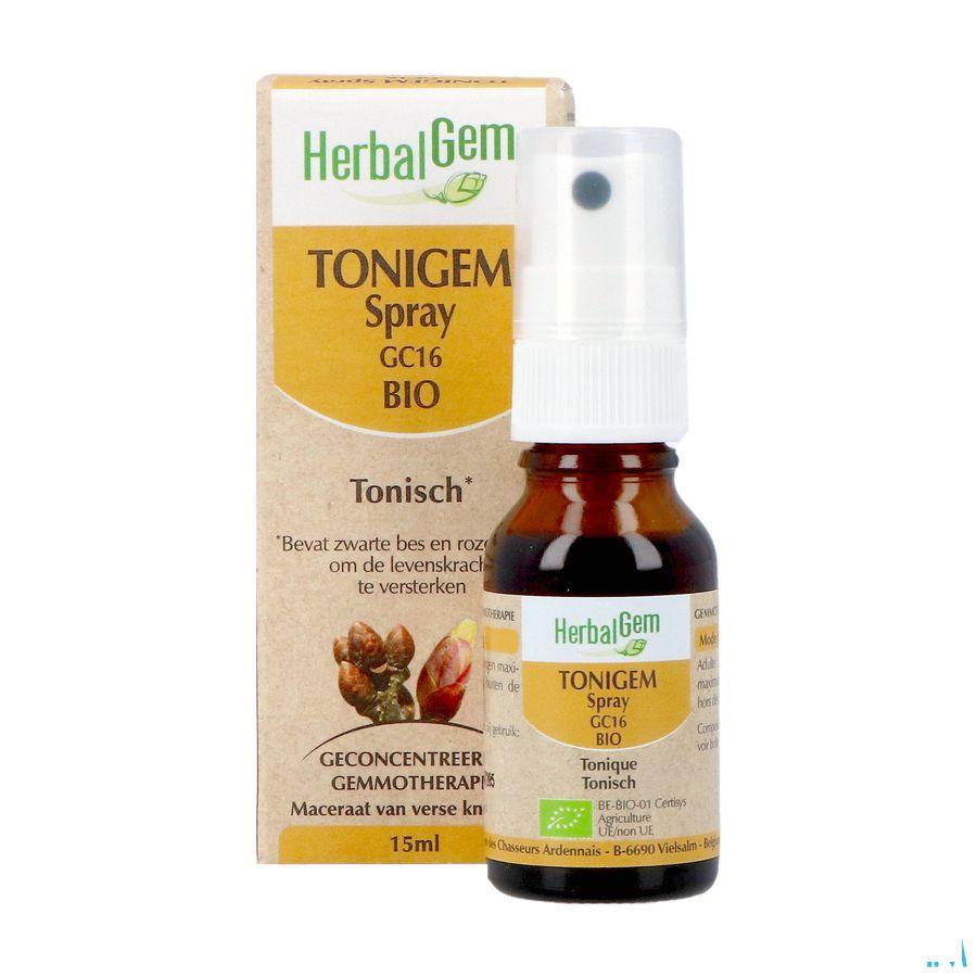 Herbalgem Tonigem Spray Bio 15 ml