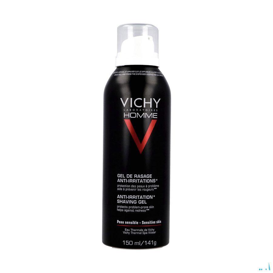Vichy Homme Scheergel Anti Irrit. 150 ml  -  Vichy