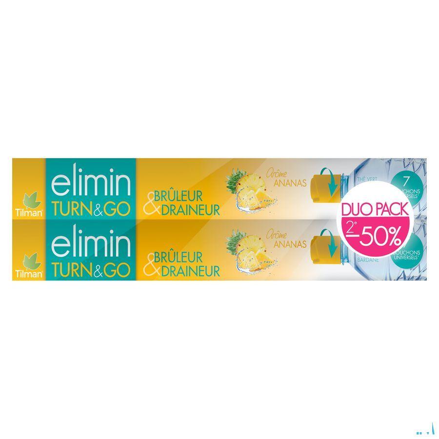 Elimin Turn & Go Ananas Duo Pack Dopjes 2X7  -  Tilman