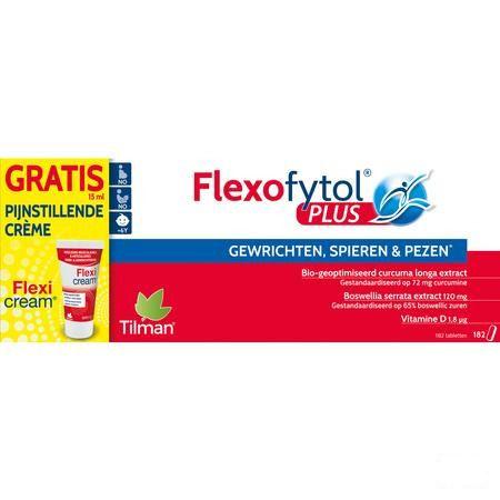 Flexofytol Plus Tabletten 182 + Flexi Creme 15 ml  -  Tilman