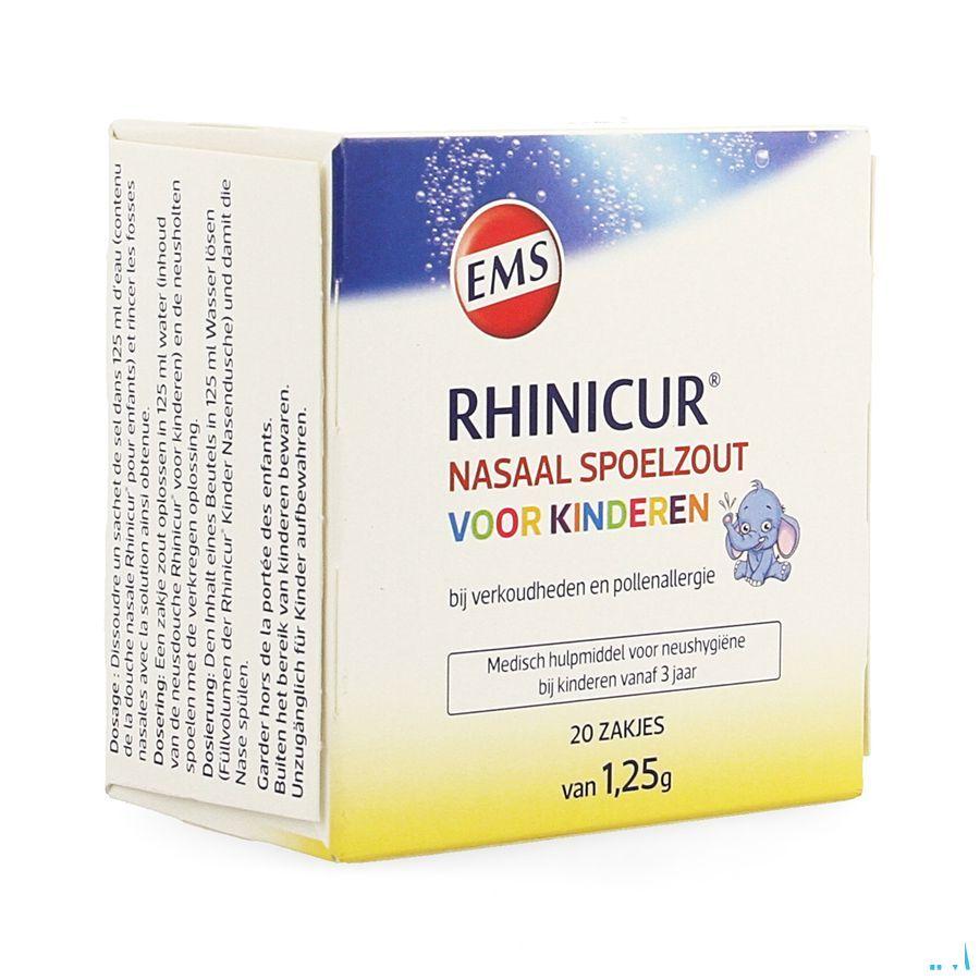 Rhinicur Neusspoelzout Kinderen Sach. 20X1,25G