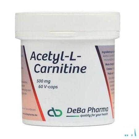 Acetyl-l-carnitine Capsule 60x500 mg  -  Deba Pharma