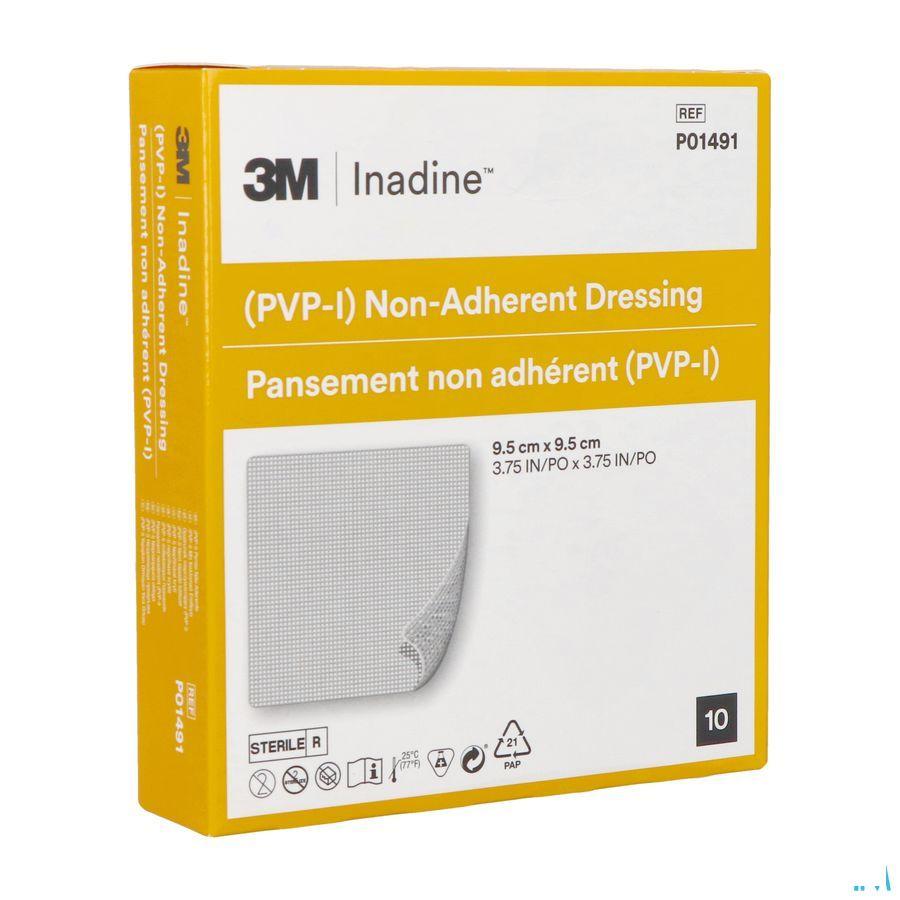 Inadine Kp Doordr. 9,5x 9,5cm 10 P01481  -  Gd Medical