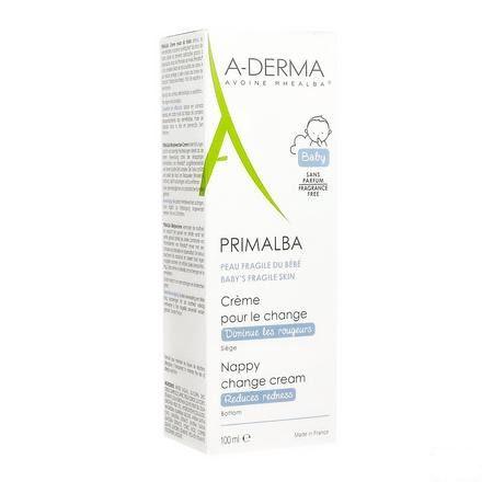 Aderma Primalba Luierwissel Creme Tube 100 ml  -  Aderma