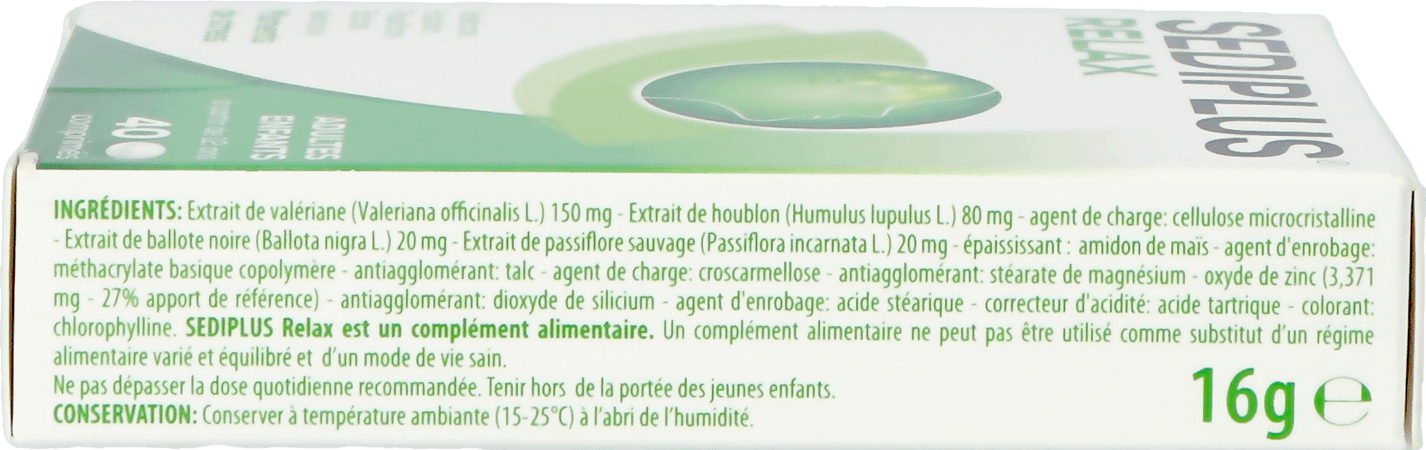 Sediplus Relax Dragee 40  -  Melisana