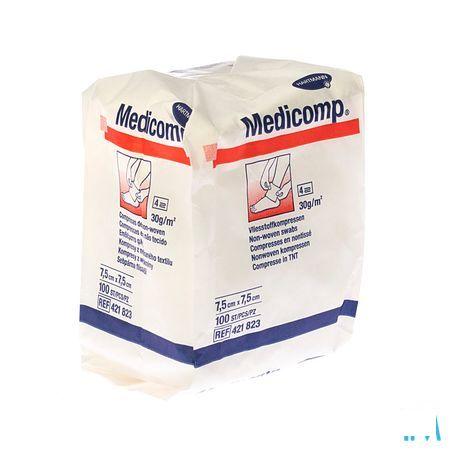 Medicomp 7,5x7,5cm 4l. Nst. 100 P/s  -  Hartmann