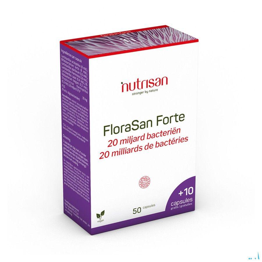 Florasan Forte V-Caps 50+10 Nutrisan