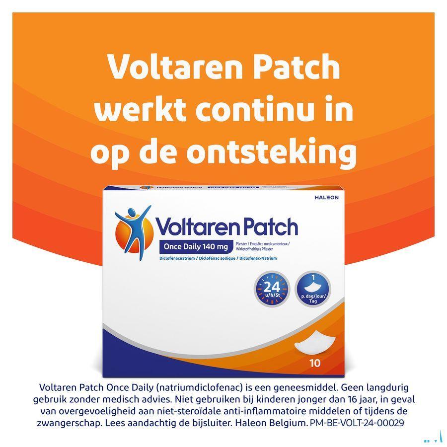 Voltaren Patch 140Mg Once Daily Pleister 10