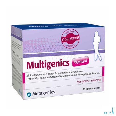 Multigenics Femina Poeder Zakje 30 7284  -  Metagenics