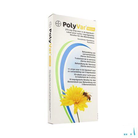 Polyvar Yellow 275 mg Strip Bijenkorf 10